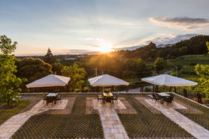 Vista giardino e gazebi