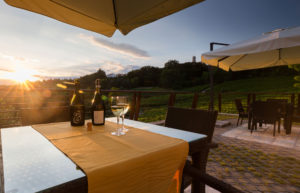 Prosecco D.O.C. tenuta Sant'Eufemia calici
